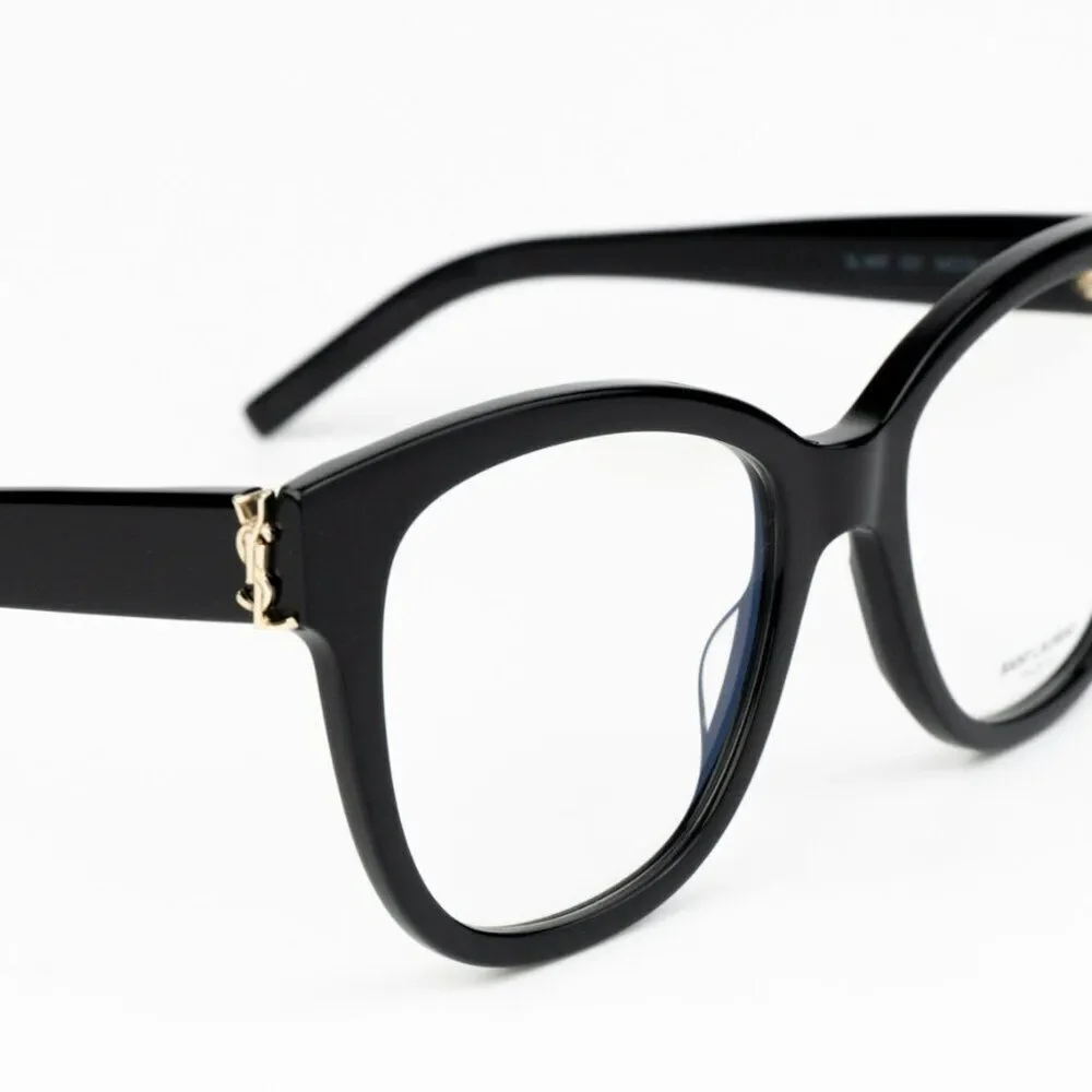 NEW Saint Laurent SLM97 001 Black Square Women Eyeglasses